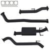 Ignite Exhausts Dpf Back For Toyota Hilux 2.8l Td Gun126r 3" Inch With Muffler 409 Stainless Steel