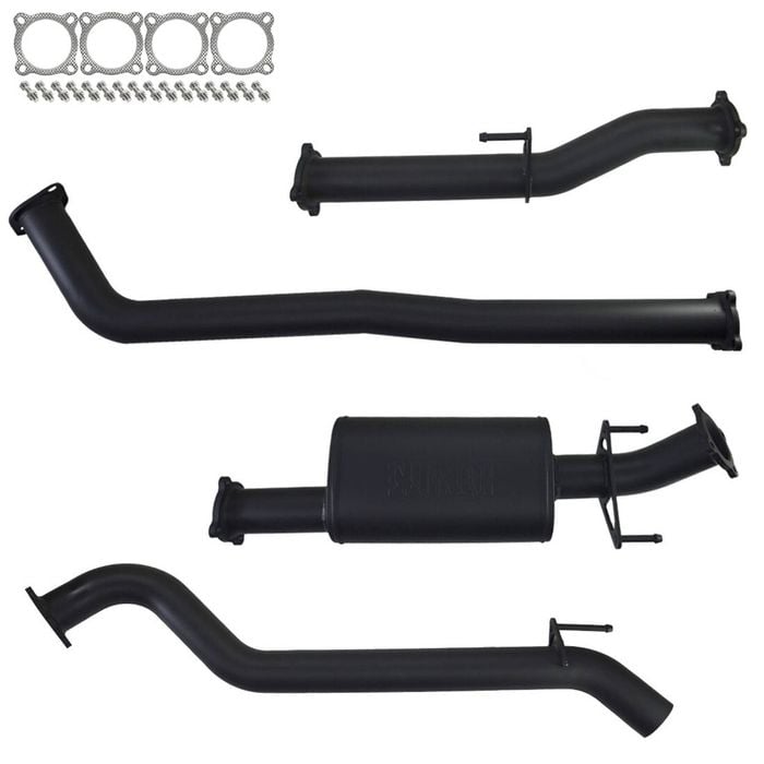 Ignite Exhausts Dpf Back For Toyota Hilux 2.8l Td Gun126r 3" Inch With Muffler 409 Stainless Steel