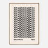 Galrie Bauhaus 1919 Geometric Art Print - Iconic Deco Masterpiece for Modern Interiors, Wood Frame, 70 x 100cm (28 x 40inch)