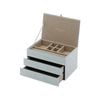 One Six Eight London Gabriella Duck Egg Blue Medium Jewellery Box