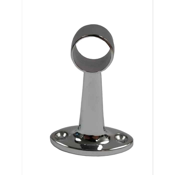 Miles Nelson Single Centre Pillar Bracket 16mm Chrome - 16mm
