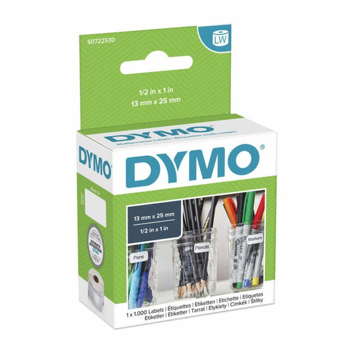 Dymo Multi Label Cassette 13mm X 25mm