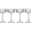 4PK Maxwell & Williams Speakeasy Coupe High Quality Glasses  - 280ml