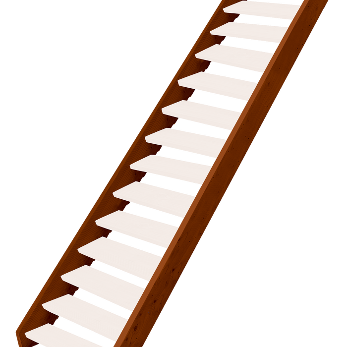 Wilmaplex Merbau Ezistep Stringers - Suits Fourteen Tread