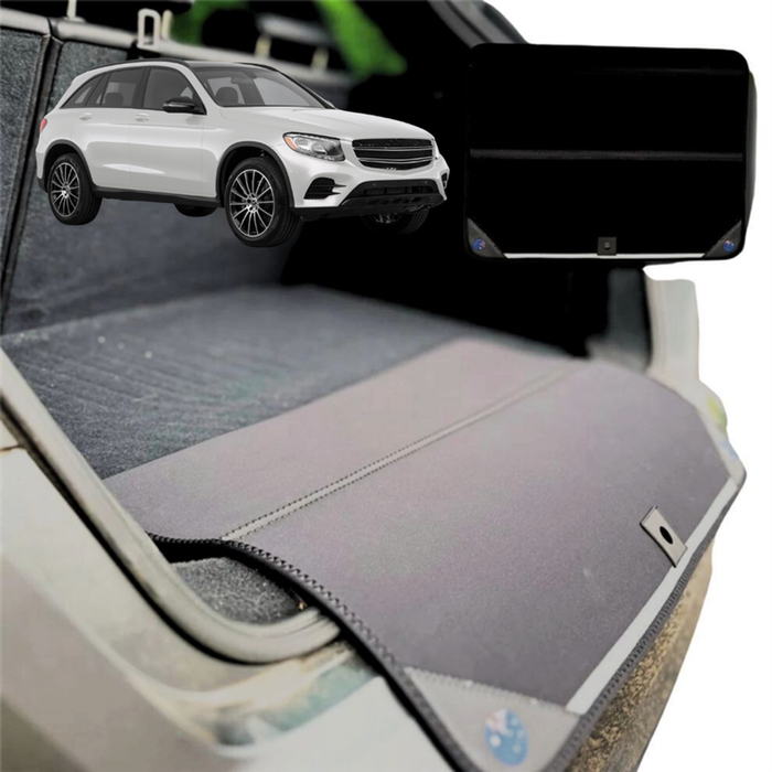 Rear Cargo Boot Bumper Protector for Mercedes-Benz GLC 2015 - 2022 SUV (X253) - XL (98 x 55) - Black