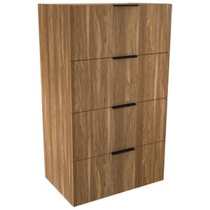 Lugna 1024 x 600 x 380mm Cove 4 Drawer Ready to Assemble Unit