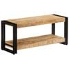 vidaXL Solid Mango Wood TV Cabinet 90x30x40cm Media Center Home Console Table