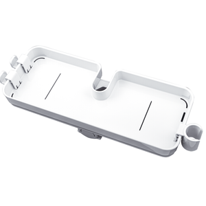 Revolution Showers 30cm White Adjustable Shower Caddy