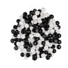 Tuscan Path 1kg 17-19mm Decorative Black and White Glass Gems