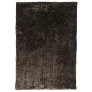 Hufflett 200 x 290cm Licorice Olinda Polyester Shag Pile Rug