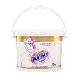 Vanish Napisan Gold Crystal 3kg White Stain Remover Powder