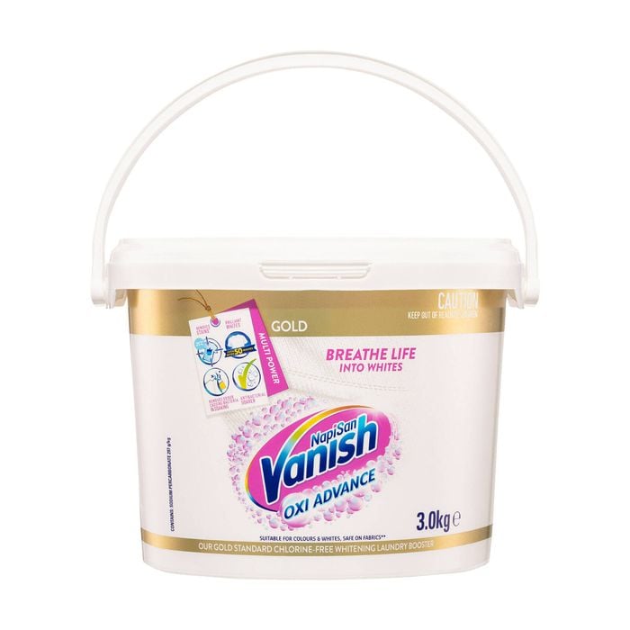 Vanish Napisan Gold Crystal 3kg White Stain Remover Powder