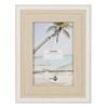 Unigift Cassia Glass Home Decor Picture Photo Frame 10x15cm Natural Beige