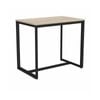 Olg Anvil Bar Leaner 4 Leg Black Frame Nordic Maple Top L1800mm X W900mm