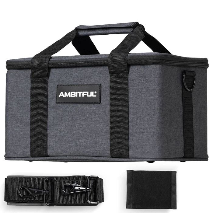 NNEOBA Studio Flash Video Camera Shoulder Bag Grey