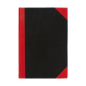 Cumberland Notebook 100 Leaves (Red & Black) (A6)
