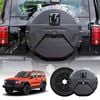 Spare Wheel Cover with Fake Tyre for GWM Tank 300 2023-Onwards Tire Protective case Matt Black
