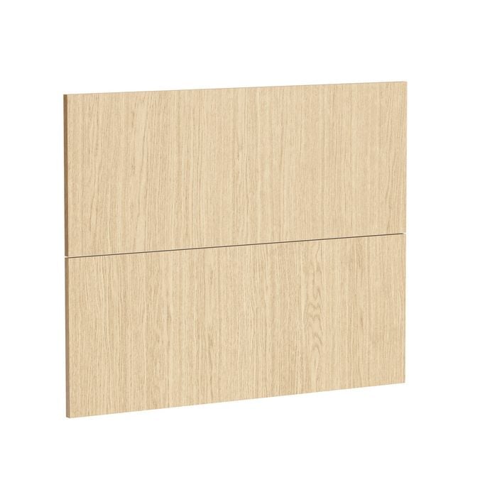 Kaboodle 900mm Honey Oak Modern 2 Drawer Panels