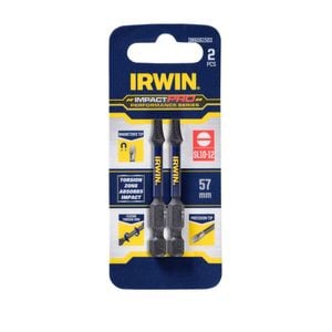 IRWIN 57mm Impact Pro Performance SL10-12 - 2 Pack