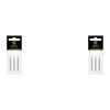 6pc Target 35mm Diamond Pro Swiss Point Accessory For Darts Sp Barrels Silver
