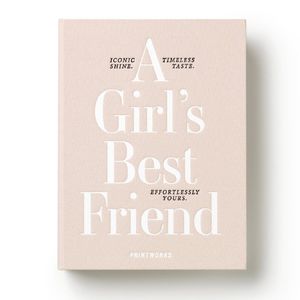 Printworks Jewellery Box A Girls Best Friend-beige Medium