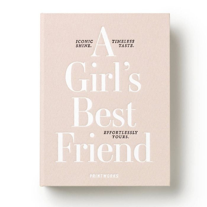 Printworks Jewellery Box A Girls Best Friend-beige Medium