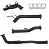Ignite Exhausts Turbo Back For Toyota Hilux 2.8l Cat With Diff Dump Pipe Only 409 Stainless Steel