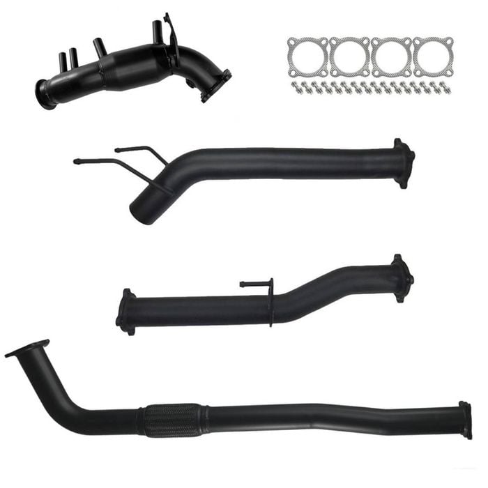 Ignite Exhausts Turbo Back For Toyota Hilux 2.8l Cat With Diff Dump Pipe Only 409 Stainless Steel