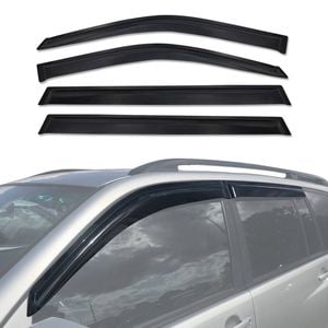 AUSGO Weather Shields for Toyota Kluger 2003-2007 Weathershields Window Visors Wind Deflectors