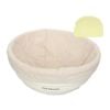 Loyal Banneton Rattan Proofing Basket Round & Liner 25cm & Half Moon Scraper