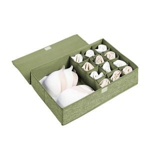 SOGA Green Flip Top Storage Box