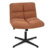 Costway Lamb Fleece Upholstered Leisure Chair