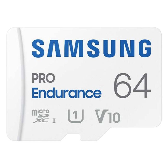 Samsung 64GB PRO Endurance Micro SDXC Card With Adaptor