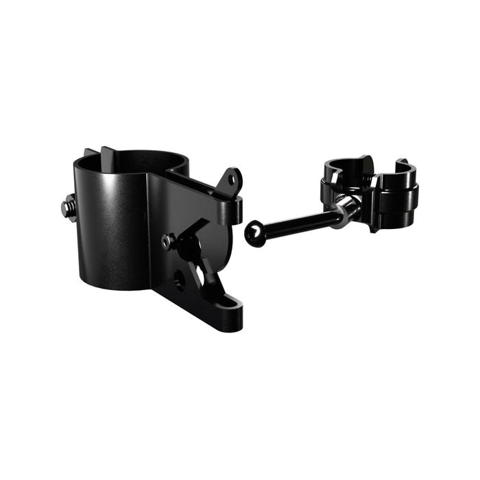 PEAK 32mm x 48mm Black Finger Latch and Catch for Chain Link Fencing