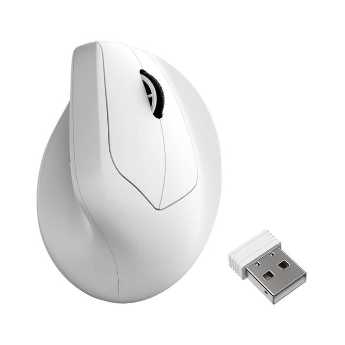 Keychron M5 Wireless Ergonomic Mouse (8K Polling Rate) (White)