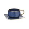 Tempa Rae Cup & Saucer - Midnight Blue