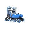 Yvolution Neon Combo Kids Quad Skates/Blades w/ Lightup Wheels 8+/Sizes 3-6 Blue