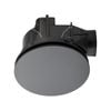 Mercator 240mm Black DIY Plug-In Round Exhaust Fan 