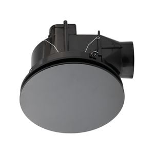 Mercator 240mm Black DIY Plug-In Round Exhaust Fan 