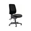 Buro Roma High Back Task Chair 3 Lever No Arms Black Fabric Seat And Back