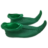 ELF SHOES Christmas Costume Elves Latex Dress Up Party Xmas St Patricks Day Boots Green