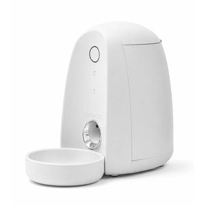 Automatic Pet Feeder 2L with Wi-Fi App Control for Cats and Small Dogs - White