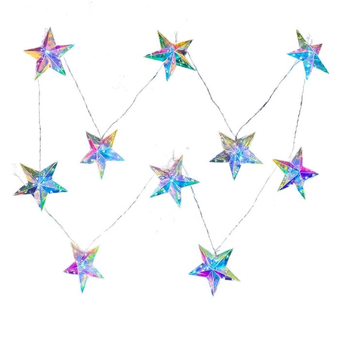 Lifebay LED Star String Lights 10-Light Decorative String