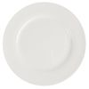 Olympia Wide Rim Round Plates Lumina White 270mm 4 Pack Porcelain
