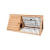 Furtastic Triangle Wooden Rabbit Hutch