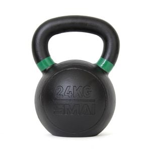 Smai Cast Iron Kettlebell - 24kg - Black