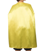 MEDIUM CAPE Kids Childrens Party Costume Vampire Halloween Coat School Team - Yellow - Yellow