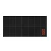 NNEOBA PVC Silent Yoga Mat Anti-Slip, Shock-Absorbing Training Mat Black