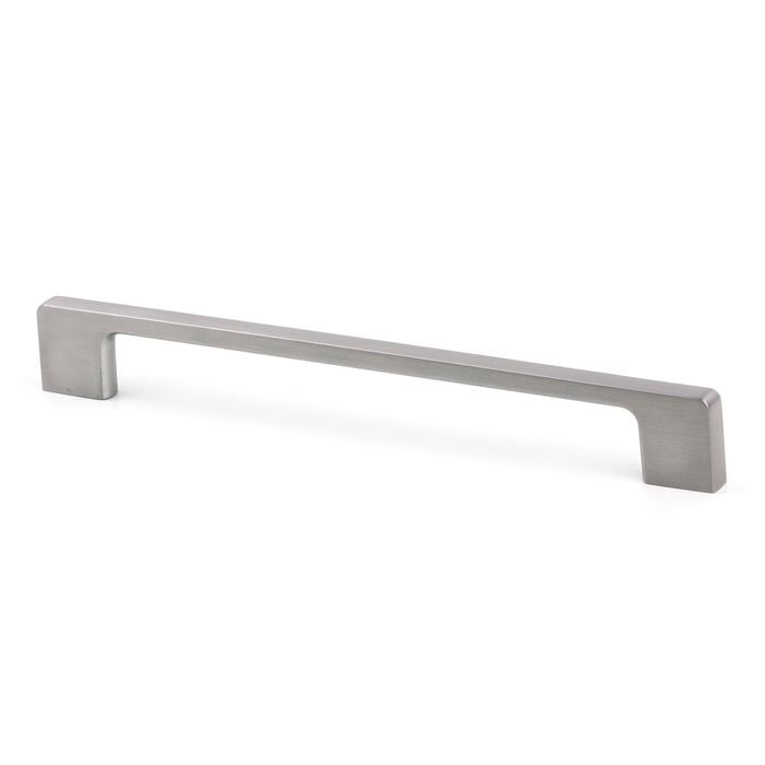 Sylvan 192mm Hilton Matt Nickel Plate Cabinet Handle