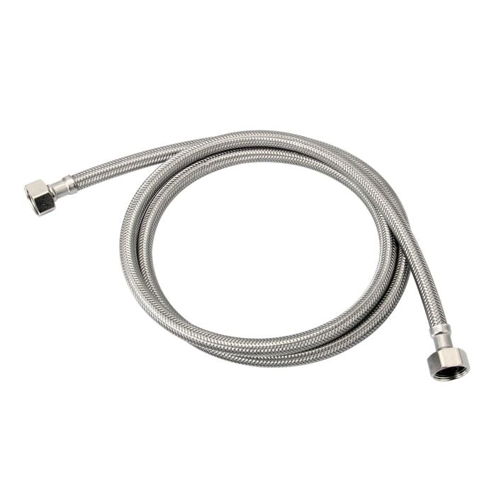 Kinetic 1000mm Stainless Steel Flexible Braided Hose Water Connector
